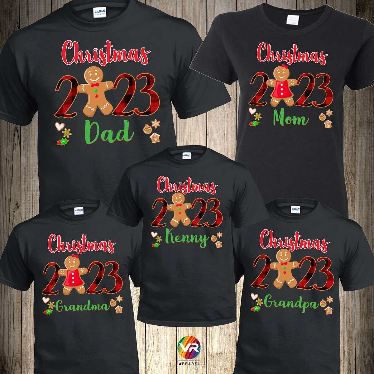 gingerbread christmas shirts