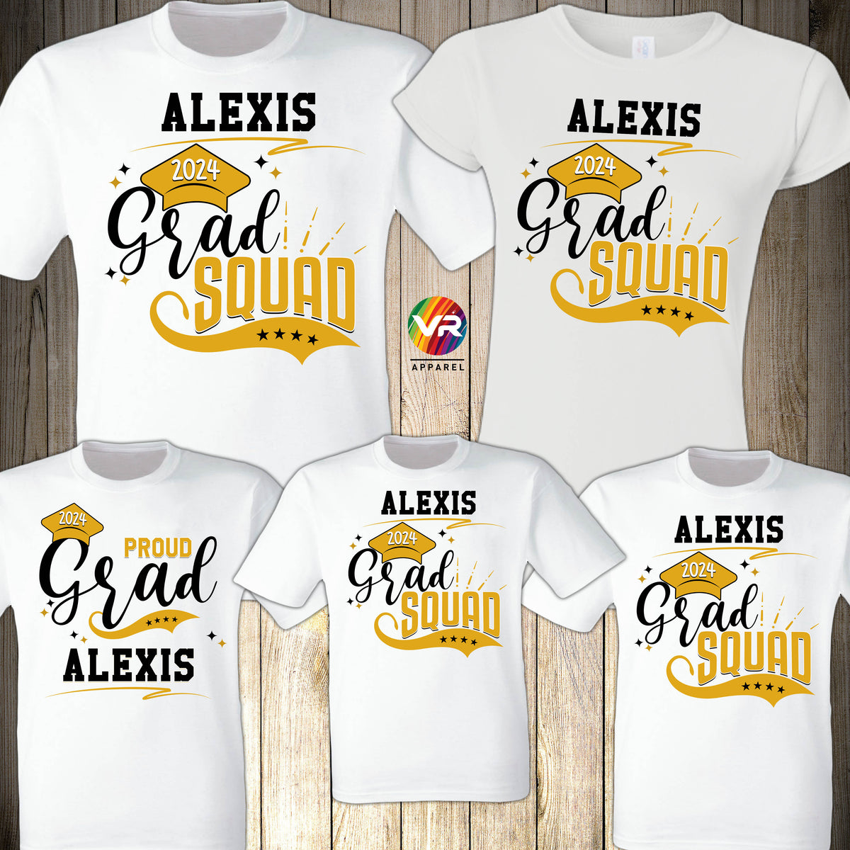 grad squad t shirts