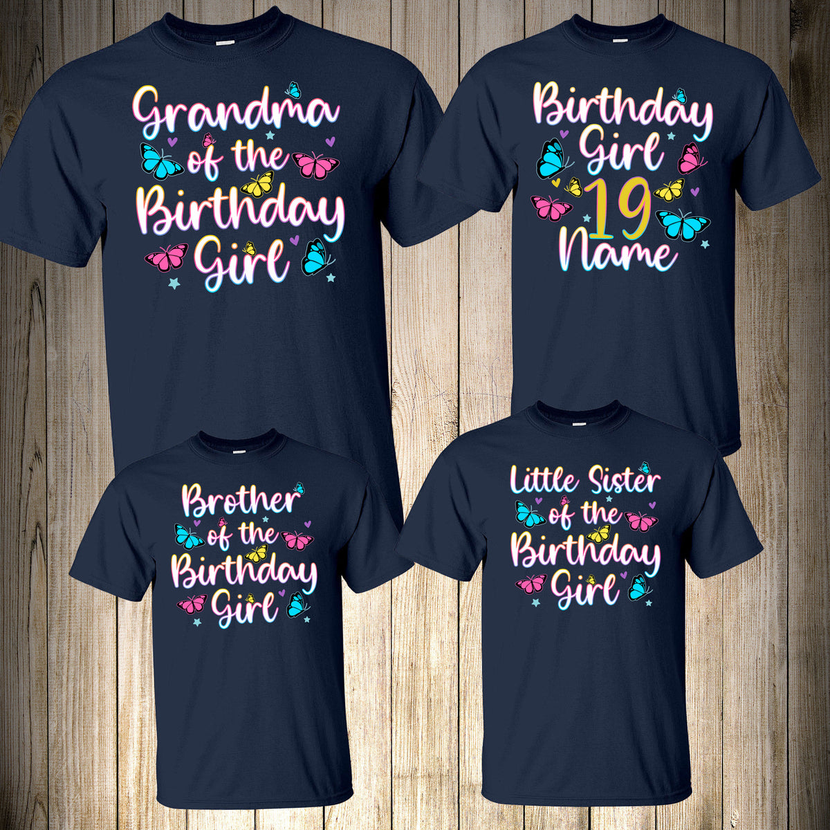 family birthday shirts