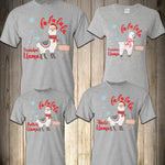 Llama Christmas Family Shirts