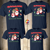 Christmas Family Shirts Santa Elf Christmas Shirts for Family Christmas Matching Custom Personalized Shirts Christmas 2024 Reunion