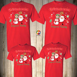 Christmas Family Shirts Santa Elf Christmas Shirts for Family Christmas Matching Custom Personalized Shirts Christmas 2024 Reunion