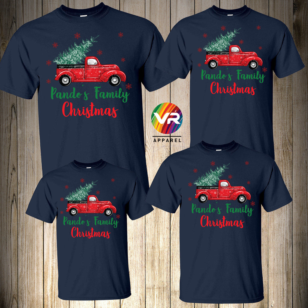 Truck Christmas Family Shirts | X Graphics